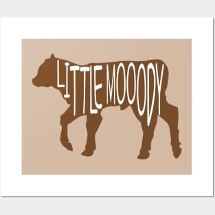 cow moody Posters and Art